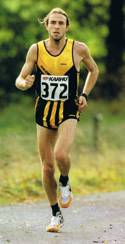 Sieger beim Jubiläumslauf 1998: Daniel Lenz
