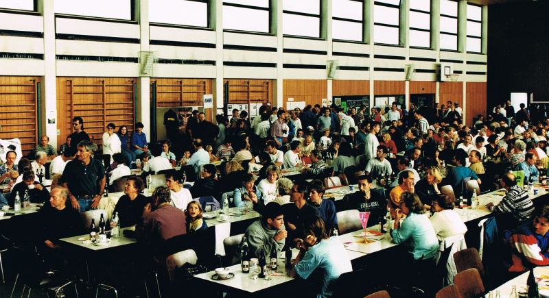 Volle Halle